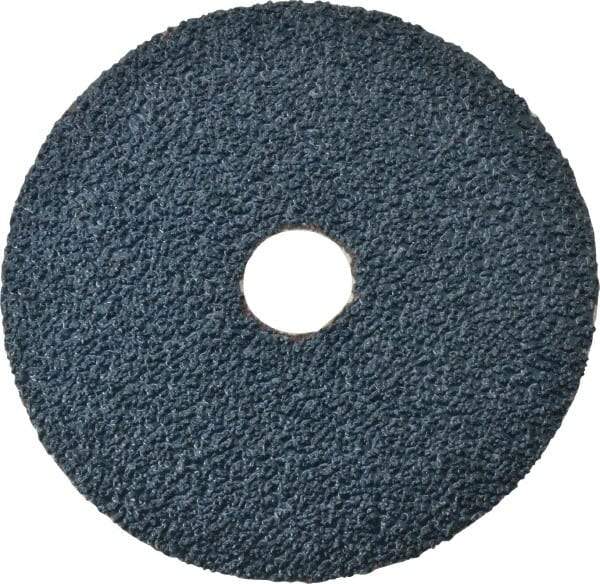 Camel Grinding Wheels - 5" Diam 7/8" Hole 24 Grit Fiber Disc - Very Coarse Grade, Zirconia Alumina, 12,200 Max RPM - Caliber Tooling