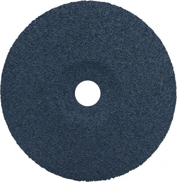 Camel Grinding Wheels - 7" Diam 7/8" Hole 36 Grit Fiber Disc - Very Coarse Grade, Zirconia Alumina, 8,600 Max RPM - Caliber Tooling