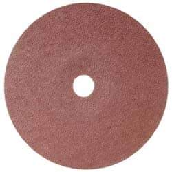 Camel Grinding Wheels - 9" Diam 7/8" Hole 100 Grit Fiber Disc - Fine Grade, Aluminum Oxide, 6,600 Max RPM - Caliber Tooling