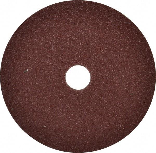 Camel Grinding Wheels - 4" Diam 5/8" Hole 80 Grit Fiber Disc - Medium Grade, Aluminum Oxide, 15,300 Max RPM - Caliber Tooling