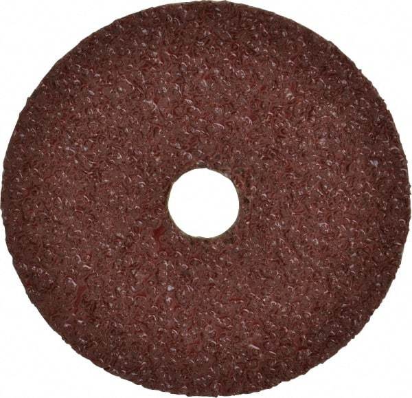 Camel Grinding Wheels - 5" Diam 7/8" Hole 16 Grit Fiber Disc - Very Coarse Grade, Aluminum Oxide, 12,200 Max RPM - Caliber Tooling