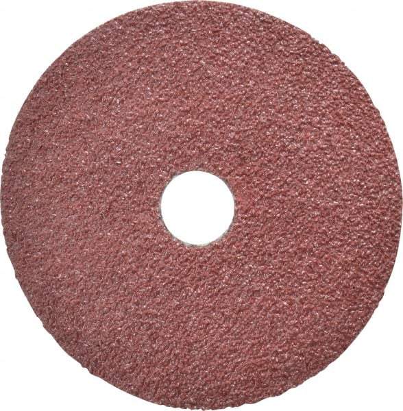 Camel Grinding Wheels - 5" Diam 7/8" Hole 24 Grit Fiber Disc - Very Coarse Grade, Aluminum Oxide, 12,200 Max RPM - Caliber Tooling