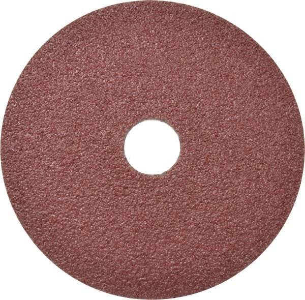 Camel Grinding Wheels - 5" Diam 7/8" Hole 36 Grit Fiber Disc - Very Coarse Grade, Aluminum Oxide, 12,200 Max RPM - Caliber Tooling