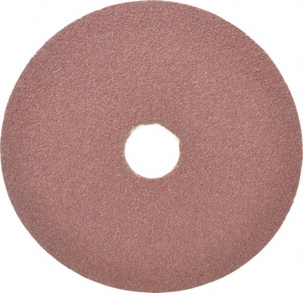 Camel Grinding Wheels - 5" Diam 7/8" Hole 50 Grit Fiber Disc - Coarse Grade, Aluminum Oxide, 12,200 Max RPM - Caliber Tooling