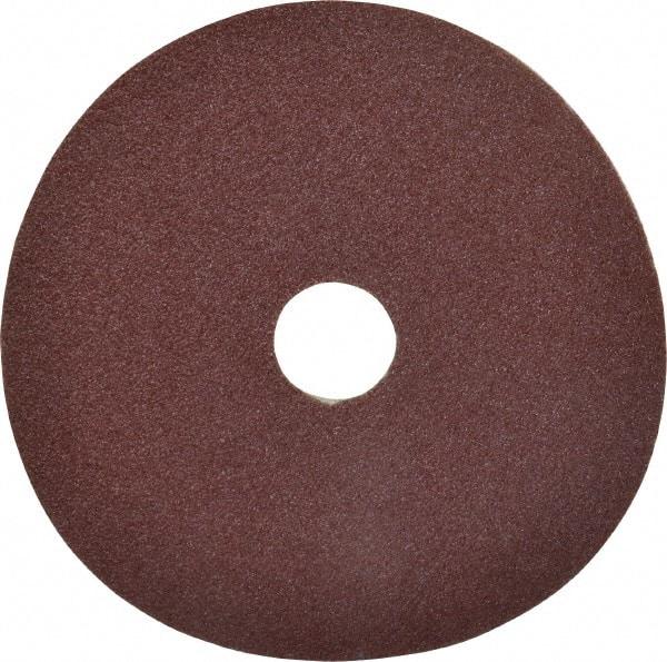 Camel Grinding Wheels - 5" Diam 7/8" Hole 60 Grit Fiber Disc - Medium Grade, Aluminum Oxide, 12,200 Max RPM - Caliber Tooling