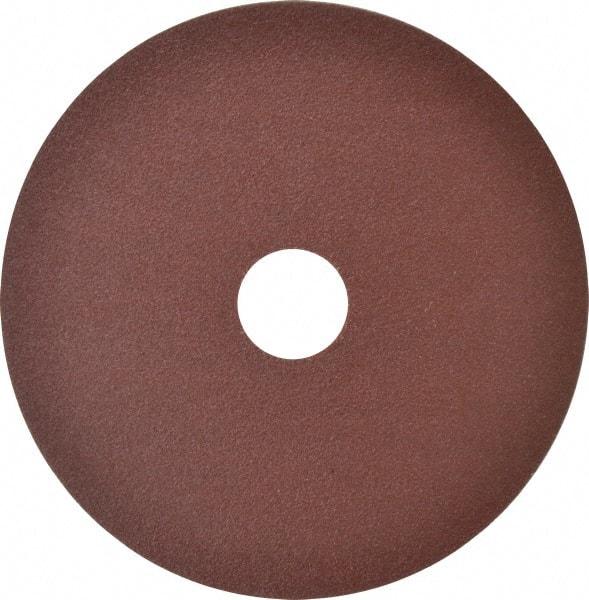 Camel Grinding Wheels - 5" Diam 7/8" Hole 100 Grit Fiber Disc - Fine Grade, Aluminum Oxide, 12,200 Max RPM - Caliber Tooling