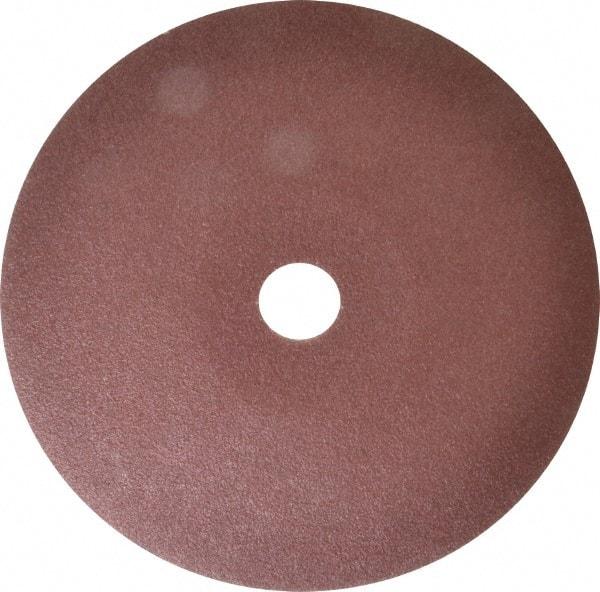 Camel Grinding Wheels - 7" Diam 7/8" Hole 60 Grit Fiber Disc - Medium Grade, Aluminum Oxide, 8,600 Max RPM - Caliber Tooling