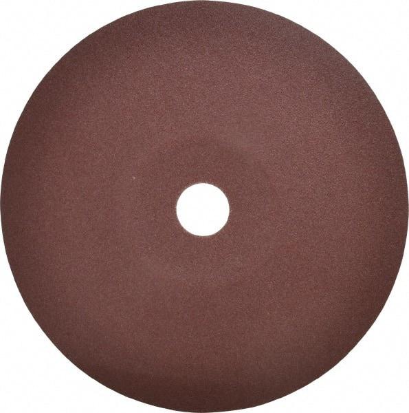 Camel Grinding Wheels - 7" Diam 7/8" Hole 100 Grit Fiber Disc - Fine Grade, Aluminum Oxide, 8,600 Max RPM - Caliber Tooling