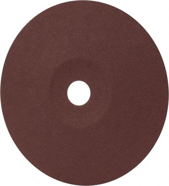 Camel Grinding Wheels - 7" Diam 7/8" Hole 120 Grit Fiber Disc - Fine Grade, Aluminum Oxide, 8,600 Max RPM - Caliber Tooling