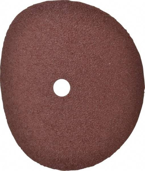 Camel Grinding Wheels - 9" Diam 7/8" Hole 36 Grit Fiber Disc - Very Coarse Grade, Aluminum Oxide, 6,600 Max RPM - Caliber Tooling