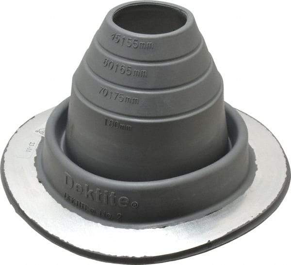 ITW Buildex - Metal Roof Flashing for 1-3/4 to 3-3/4" Pipe - 250°F Max Working Temp - Caliber Tooling