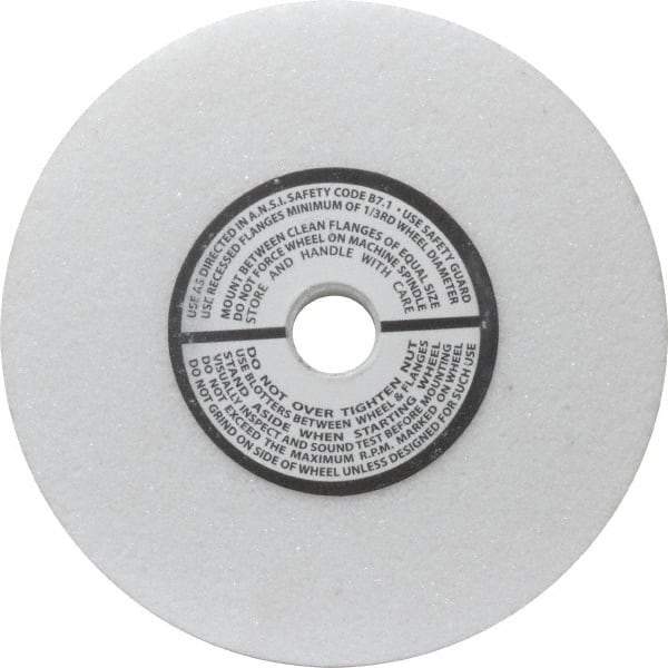 Grier Abrasives - 60 Grit Aluminum Oxide Type 1 Internal Grinding Wheel - 4" Diam x 1/2" Hole x 1/2" Thick, 8,100 Max RPM, Medium Grade, K Hardness, Vitrified Bond - Caliber Tooling