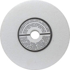 Grier Abrasives - 60 Grit Aluminum Oxide Type 1 Internal Grinding Wheel - 4" Diam x 1/2" Hole x 1/2" Thick, 8,100 Max RPM, Medium Grade, K Hardness, Vitrified Bond - Caliber Tooling