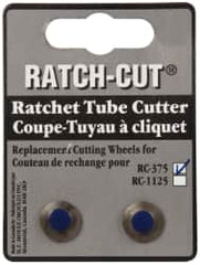 Anglo American - Cutter Replacement Cutting Wheel - Use with Ratch-Cut Ratcheting Tube Cutter - Caliber Tooling