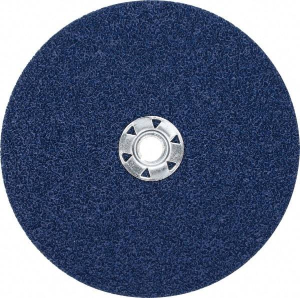 Norton - 7" Diam 24 Grit Fiber Disc - Very Coarse Grade, Zirconia Alumina, 13,000 Max RPM, Series F826 - Caliber Tooling