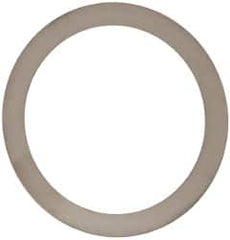 Made in USA - 0.3mm Thick, 40mm Inside x 50mm OD, Round Shim - Uncoated 302/304 Stainless Steel - Caliber Tooling