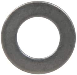 Made in USA - 1mm Thick, 8mm Inside x 14mm OD, Round Shim - 1/4" Screw, Uncoated 302/304 Stainless Steel - Caliber Tooling