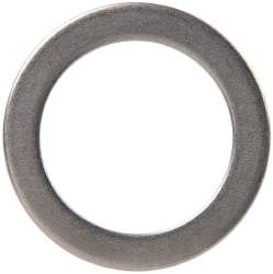 Made in USA - 1mm Thick, 20mm Inside x 28mm OD, Round Shim - 3/4" Screw, Uncoated 302/304 Stainless Steel - Caliber Tooling