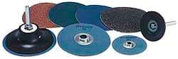 Superior Abrasives - 36 Piece, 36, 60, 80, 120 Grit, 2" Disc Diam, Abrasive Disc Kit - Coated & Nonwoven, Very Coarse, Medium, Fine Grade, Aluminum Oxide - Caliber Tooling