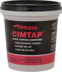 Cimcool - Cimtap, 1 Pt Can Tapping Fluid - Water Soluble, For Cleaning, Washing - Caliber Tooling