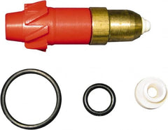 Kranzle - Rotating, Brass, Ceramic, Plastic & Rubber, Pressure Washer Nozzle Repair Kit - 1.14mm Orifice Diam, Red - Caliber Tooling