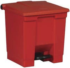 Rubbermaid - 8 Gal Rectangle Unlabeled Trash Can - Exact Industrial Supply