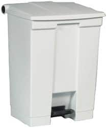 Rubbermaid - 18 Gal Rectangle Unlabeled Trash Can - Exact Industrial Supply