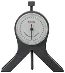 SPI - 360° Measuring Range, Magnetic Base Dial Protractor - Accuracy Up to 3 per min - Caliber Tooling