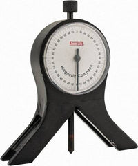 SPI - 360° Measuring Range, Magnetic Base Dial Protractor - Accuracy Up to 3 per min - Caliber Tooling