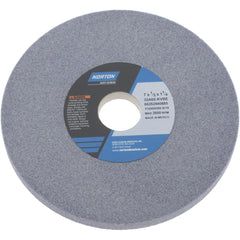 Norton - 7" Diam x 1-1/4" Hole x 1/2" Thick, K Hardness, 60 Grit Surface Grinding Wheel - Caliber Tooling