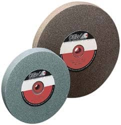 Camel Grinding Wheels - 80 Grit Silicon Carbide Bench & Pedestal Grinding Wheel - 7" Diam x 1" Hole x 1" Thick, 3760 Max RPM, I Hardness, Medium Grade , Vitrified Bond - Caliber Tooling