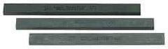 Made in USA - 240 Grit Silicon Carbide Rectangular Polishing Stone - Very Fine Grade, 1/2" Wide x 6" Long x 1/4" Thick - Caliber Tooling