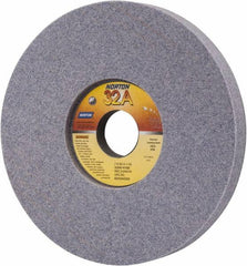 Norton - 7" Diam x 1-1/4" Hole x 3/4" Thick, K Hardness, 60 Grit Surface Grinding Wheel - Aluminum Oxide, Type 5, Medium Grade, 3,600 Max RPM, Vitrified Bond, One-Side Recess - Caliber Tooling