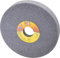 Norton - 7" Diam x 1-1/4" Hole x 1" Thick, I Hardness, 46 Grit Surface Grinding Wheel - Aluminum Oxide, Type 5, Coarse Grade, 3,600 Max RPM, Vitrified Bond, One-Side Recess - Caliber Tooling