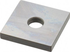 Mitutoyo - 0.141" Square Steel Gage Block - Accuracy Grade 0, Includes Certificate of Inspection - Caliber Tooling