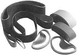 Value Collection - 1/2" Wide x 12" OAL, 40 Grit, Aluminum Oxide Abrasive Belt - Aluminum Oxide, Coarse, Coated - Caliber Tooling