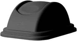 Rubbermaid - Dome Lid for Use with Rectangular Trash Cans - Beige, Polypropylene, For Untouchable Trash Cans - Caliber Tooling