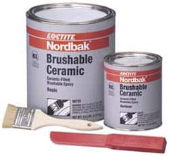 Loctite - 6 Lb Kit Gray Epoxy Resin Filler/Repair Caulk - 248°F Max Operating Temp, 6 hr Full Cure Time, Series 209 - Caliber Tooling