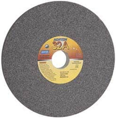 Norton - 8" Diam x 1-1/4" Hole x 3/4" Thick, H Hardness, 46 Grit Surface Grinding Wheel - Aluminum Oxide, Type 1, Coarse Grade, 3,105 Max RPM, Vitrified Bond, No Recess - Caliber Tooling