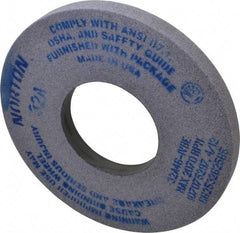 Norton - 12" Diam x 5" Hole x 1" Thick, I Hardness, 46 Grit Surface Grinding Wheel - Aluminum Oxide, Type 1, Coarse Grade, 2,070 Max RPM, Vitrified Bond, No Recess - Caliber Tooling