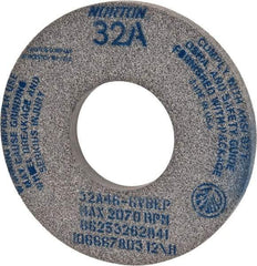 Norton - 12" Diam x 5" Hole x 1" Thick, G Hardness, 46 Grit Surface Grinding Wheel - Aluminum Oxide, Type 1, Coarse Grade, 2,070 Max RPM, Vitrified Bond, No Recess - Caliber Tooling