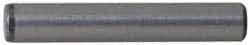 Value Collection - 3/4" Diam x 6" Pin Length Grade 8 Alloy Steel Standard Dowel Pin - C 50-58 Hardness, 114,000 Lb Breaking Strength, 1 Beveled & 1 Rounded End - Caliber Tooling