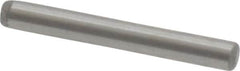 Value Collection - 1/16" Diam x 1/2" Pin Length Grade 8 Alloy Steel Standard Dowel Pin - C 50-58 Hardness, 800 Lb Breaking Strength, 1 Beveled & 1 Rounded End - Caliber Tooling