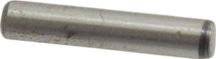 Value Collection - 3/32" Diam x 1/2" Pin Length Grade 8 Alloy Steel Standard Dowel Pin - C 50-58 Hardness, 1,800 Lb Breaking Strength, 1 Beveled & 1 Rounded End - Caliber Tooling