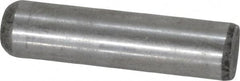 Value Collection - 5/16" Diam x 1-1/4" Pin Length Grade 8 Alloy Steel Standard Dowel Pin - C 50-58 Hardness, 20,000 Lb Breaking Strength, 1 Beveled & 1 Rounded End - Caliber Tooling