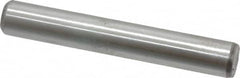 Value Collection - 3/8" Diam x 2-1/2" Pin Length Grade 8 Alloy Steel Standard Dowel Pin - C 50-58 Hardness, 28,700 Lb Breaking Strength, 1 Beveled & 1 Rounded End - Caliber Tooling