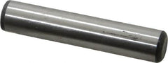 Value Collection - 1/2" Diam x 2-1/2" Pin Length Grade 8 Alloy Steel Standard Dowel Pin - C 50-58 Hardness, 51,000 Lb Breaking Strength, 1 Beveled & 1 Rounded End - Caliber Tooling