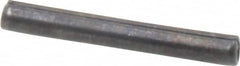 Made in USA - 3/32" Diam x 3/4" Long Slotted Spring Pin - Grade 1070-1090 Alloy Steel, Black Oxide Finish - Caliber Tooling