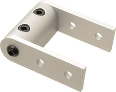 80/20 Inc. - 3" High, Open Shelving 3" Universal Arm Pivot - Aluminum, Use with Series 10 & Bolt Kit 3393 - Caliber Tooling