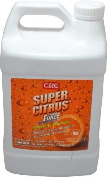 CRC - 1 Gal Bottle Cleaner/Degreaser - Liquid, Citrus - Caliber Tooling